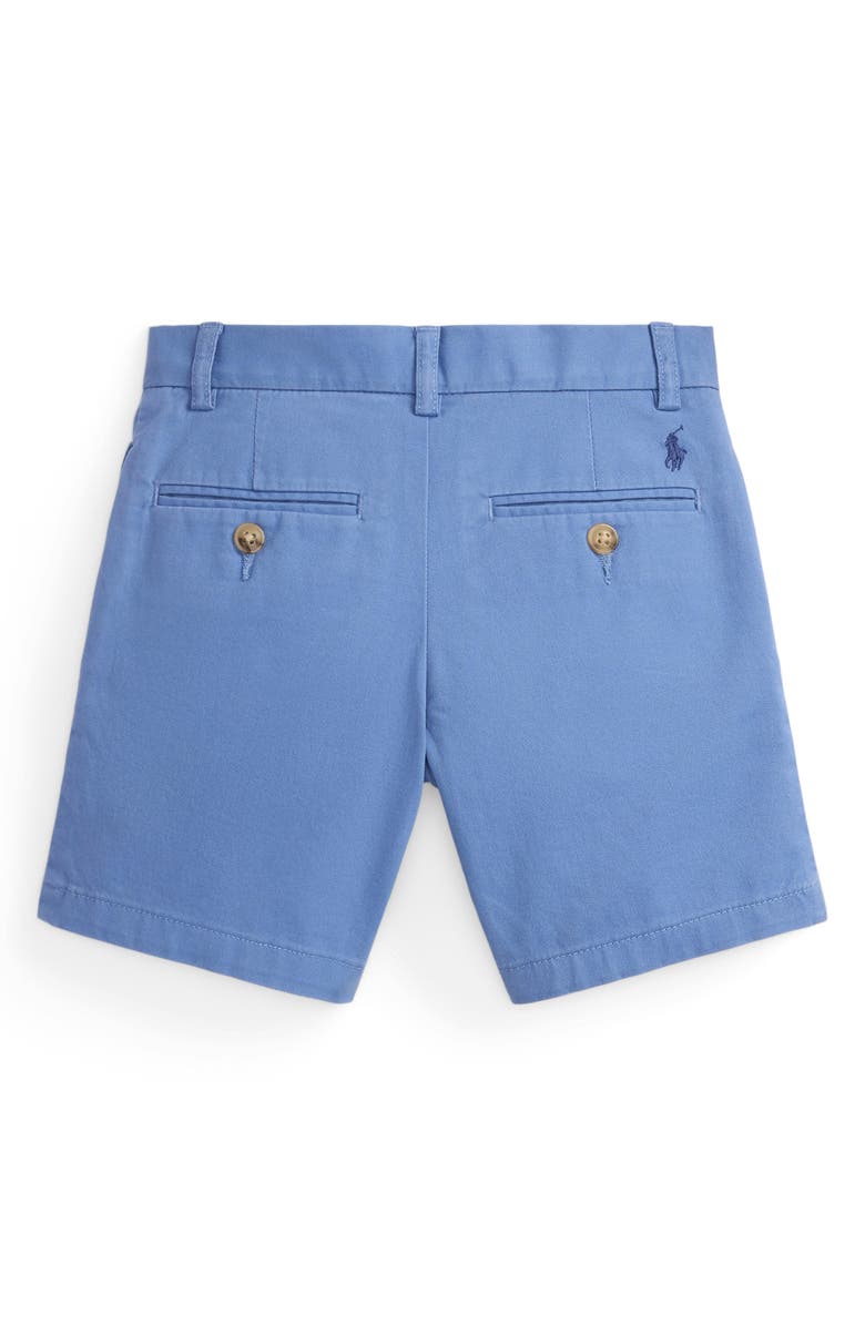 Polo Ralph Lauren Kids' Preppy Stretch Twill Shorts, Alternate, color, Nimes Blue