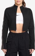 Nike x Naomi Osaka Rib Knit Zip Crop Jacket