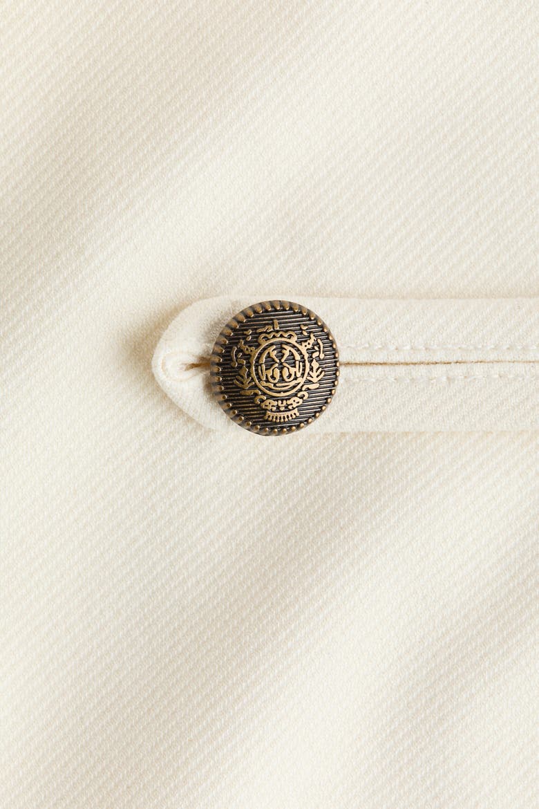 Button-Detail Vest, Alternate, color, Cream