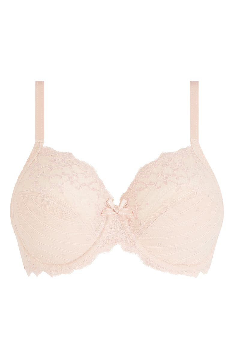Chantelle Lingerie Rive Gauche Full Coverage Underwire Bra, Alternate, color, Rose/ English Rose