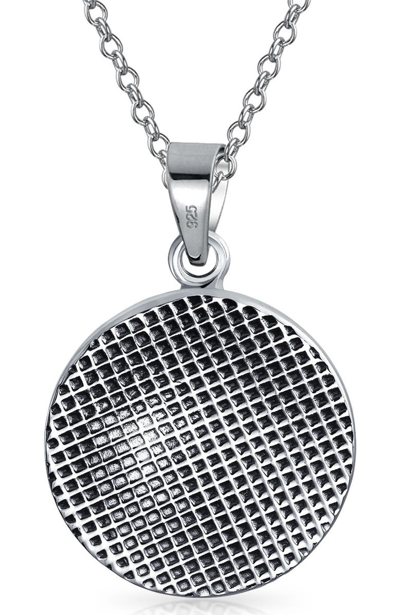 BLING JEWELRY Zodiac Medallion Pendant Necklace, Alternate, color, Silver - Aries