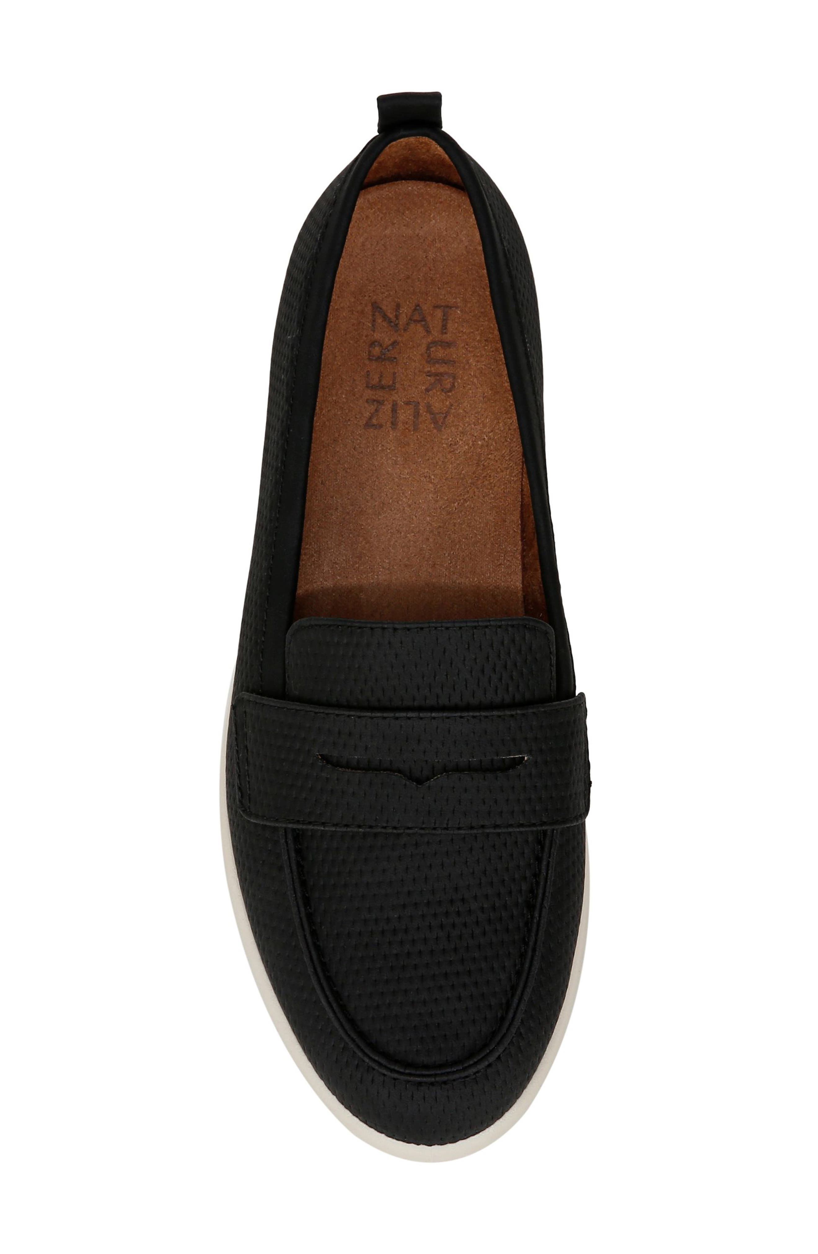 Naturalizer Ingrid Slip-On Sneaker, Alternate, color, Black Faux Nubuck