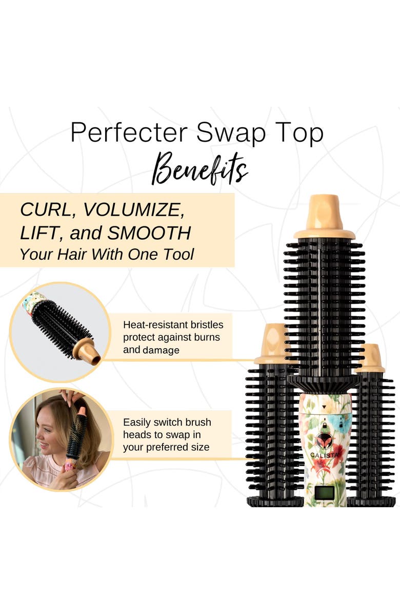 CALISTA Heated Round Brush Perfecter Pro Swap Top, Alternate, color,