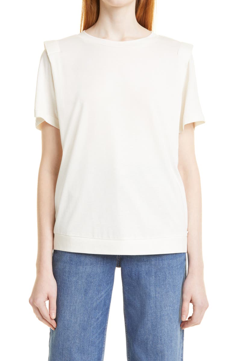 Ted Baker London Women's Structured Shoulder T-Shirt, Main, color,