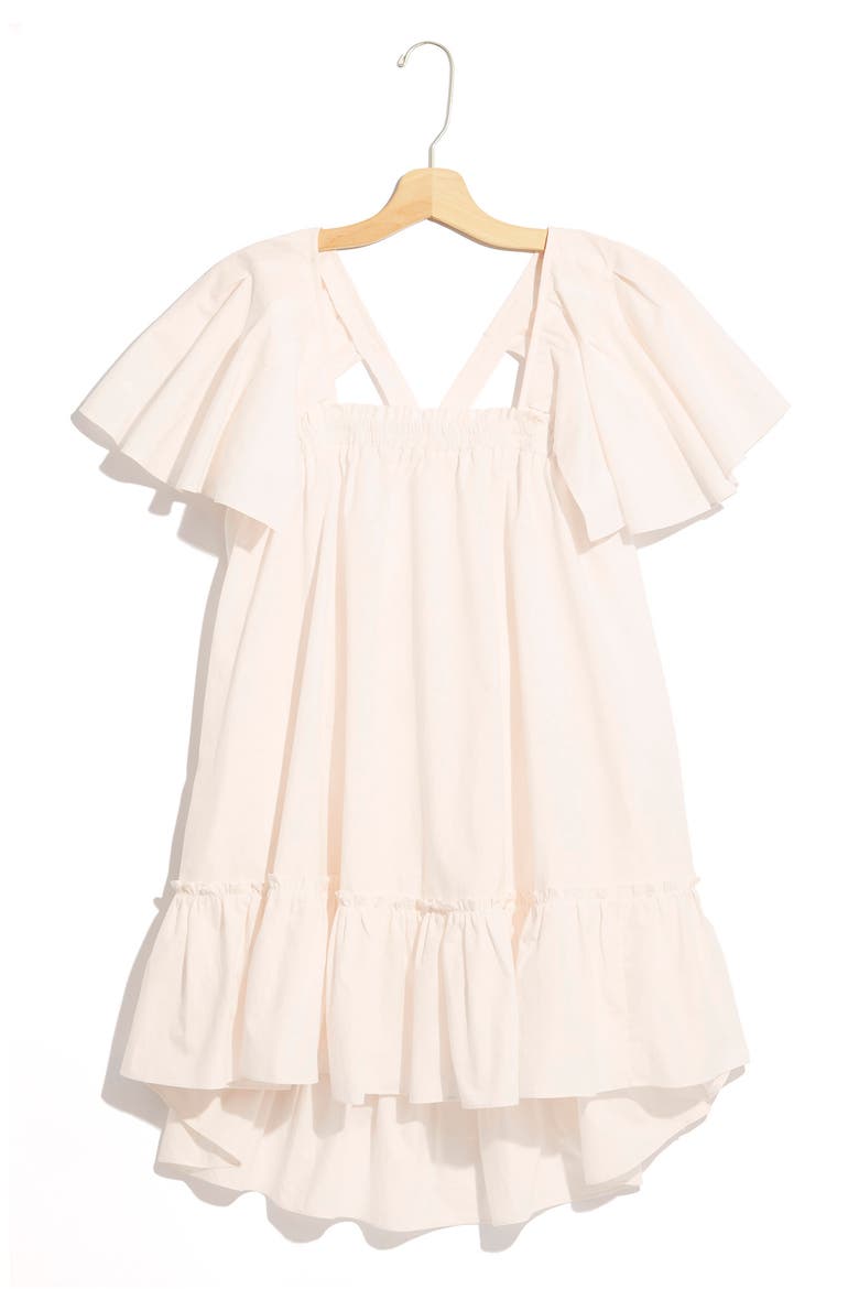 free-est Imogene Babydoll Minidress, Main, color, LUNA
