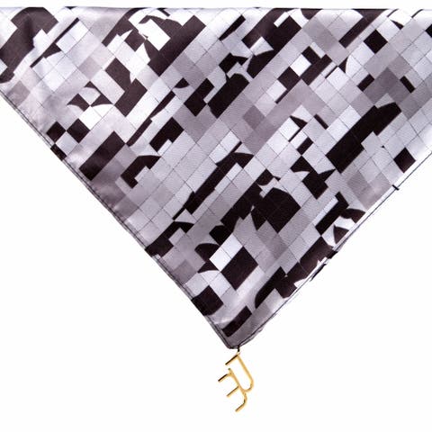 ETC Print Versa Scarf with logo hardware