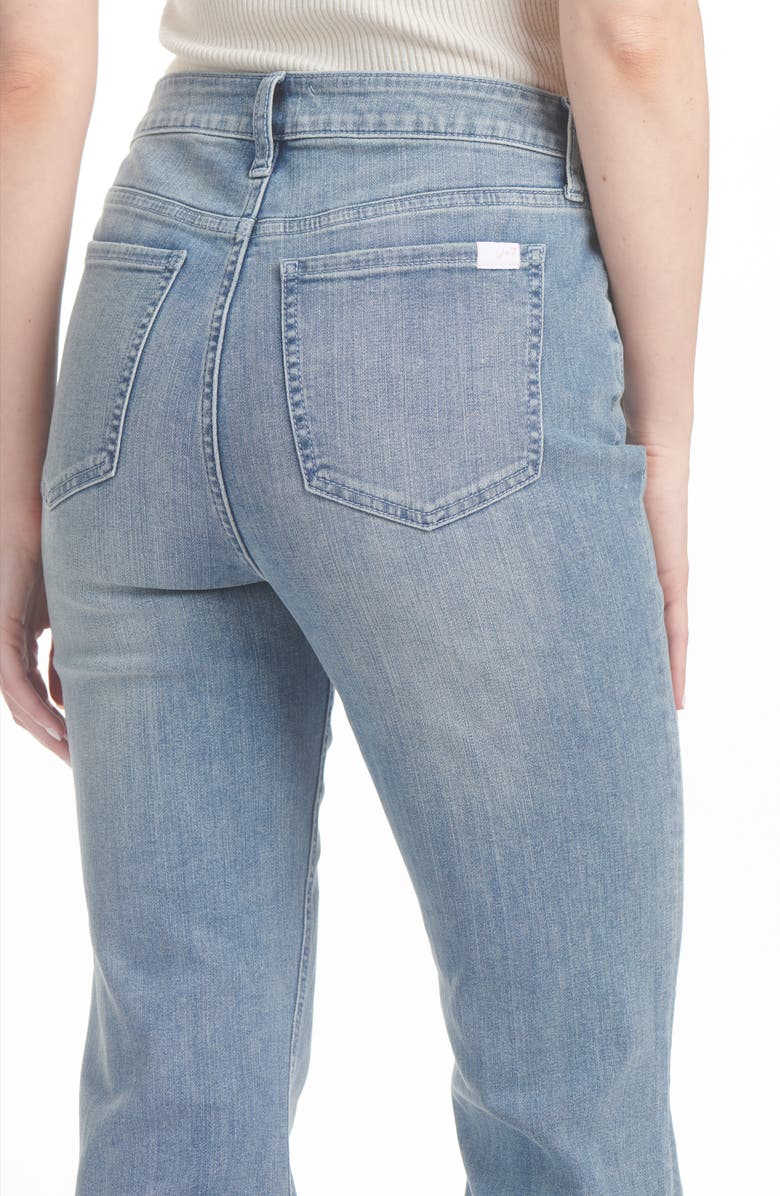 JEN7 by 7 For All Mankind Paneled Outseam High Waist Flare Jeans, Alternate, color,