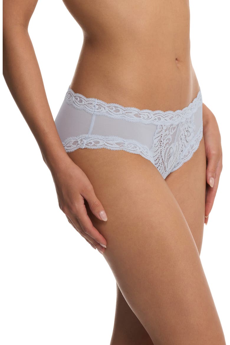 Feathers Hipster Briefs, Alternate, color, FROSTED SKY