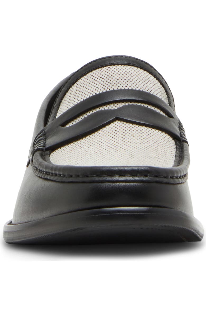 Steve Madden Westport Penny Loafer, Alternate, color, Black/Beige
