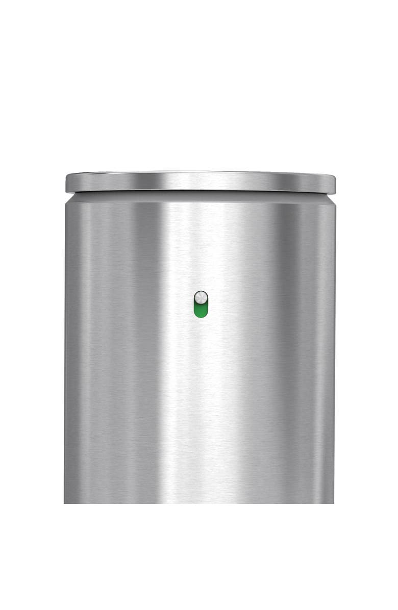 simplehuman 14 oz. liquid sensor pump with caddy, Alternate, color, Brushed