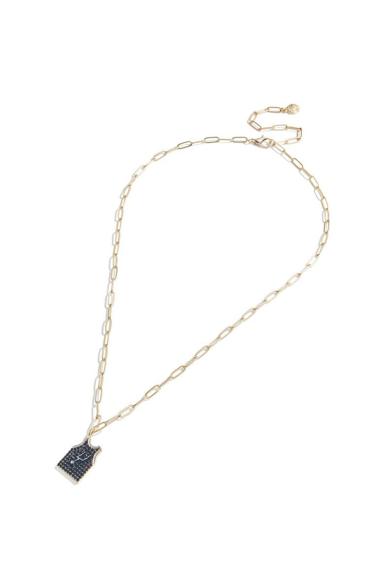BaubleBar San Antonio Spurs Team Jersey Necklace, Alternate, color, 