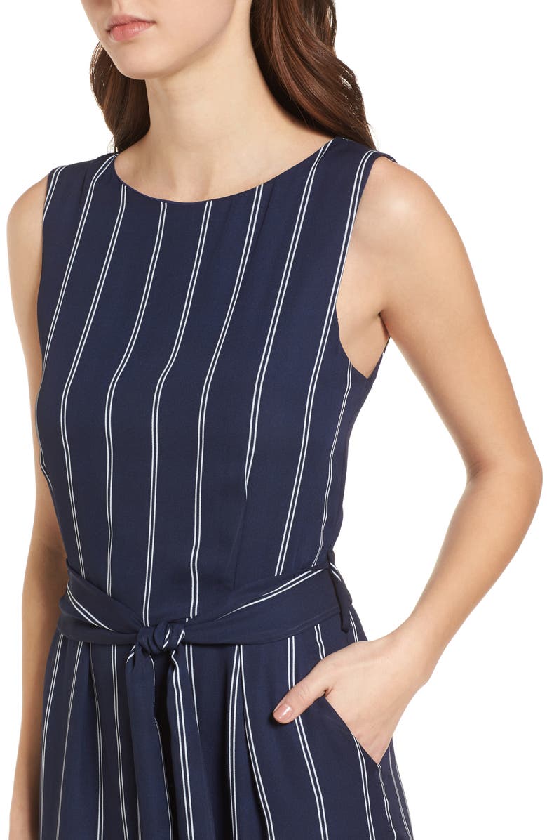 One Clothing Stripe Jumpsuit, Alternate, color,