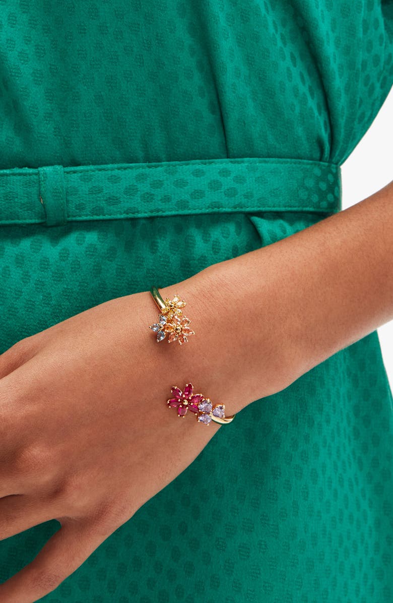 Kate Spade New York first bloom flex cuff, Alternate, color,
