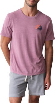 Marine Layer Hemp & Cotton Graphic T-Shirt