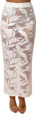 JLUXLABEL Bali Nights Embroidered Skirt
