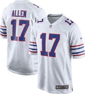 Nike Men's Nike Josh Allen White Buffalo Bills Alternate Game Player Jersey