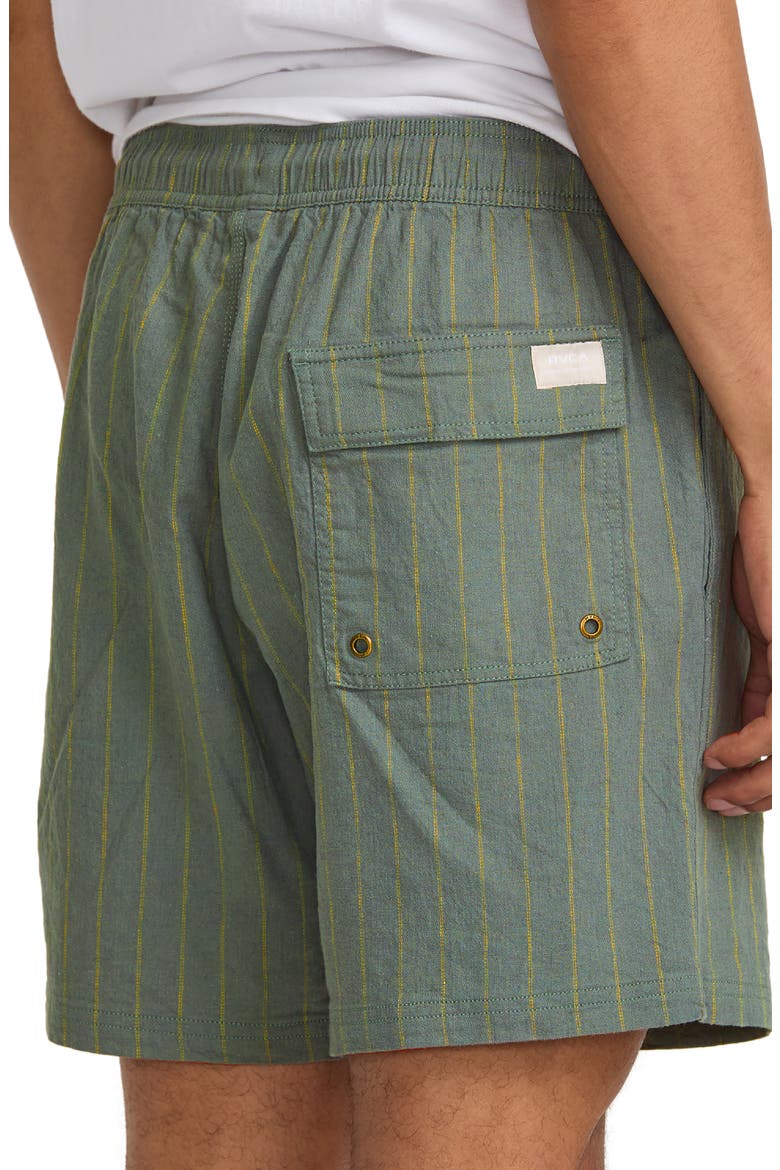 Sands Stripe Regular Fit Shorts, Alternate, color, SAGE LEAF