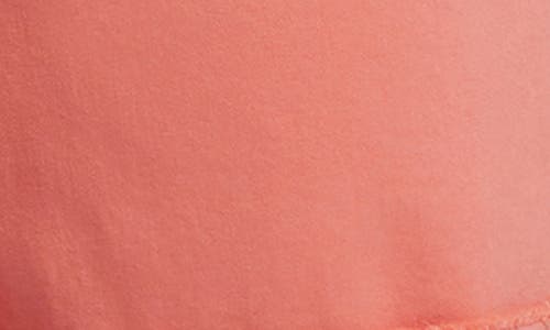 Nydj Diana Relaxed Fit Raw Hem Cuffed Denim Shorts In Coral Haze
