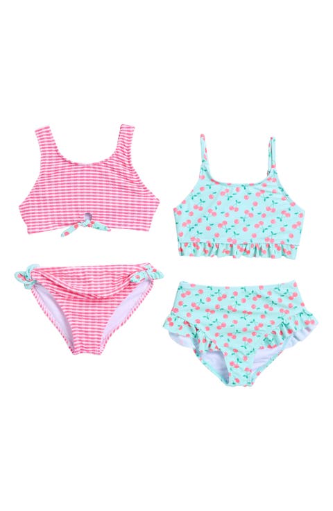 Kids' 4-Piece Swimsuit Set (Toddler & Little Kid)