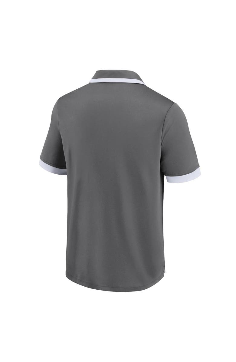 FANATICS Men's Fanatics Branded Gray Tennessee Volunteers Color Block Polo, Alternate, color, 
