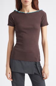 Paloma Wool Sonbou Cotton Rib Sweater