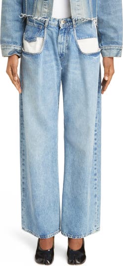 Maison Margiela Elongated Pocket Nonstretch Denim Jeans
