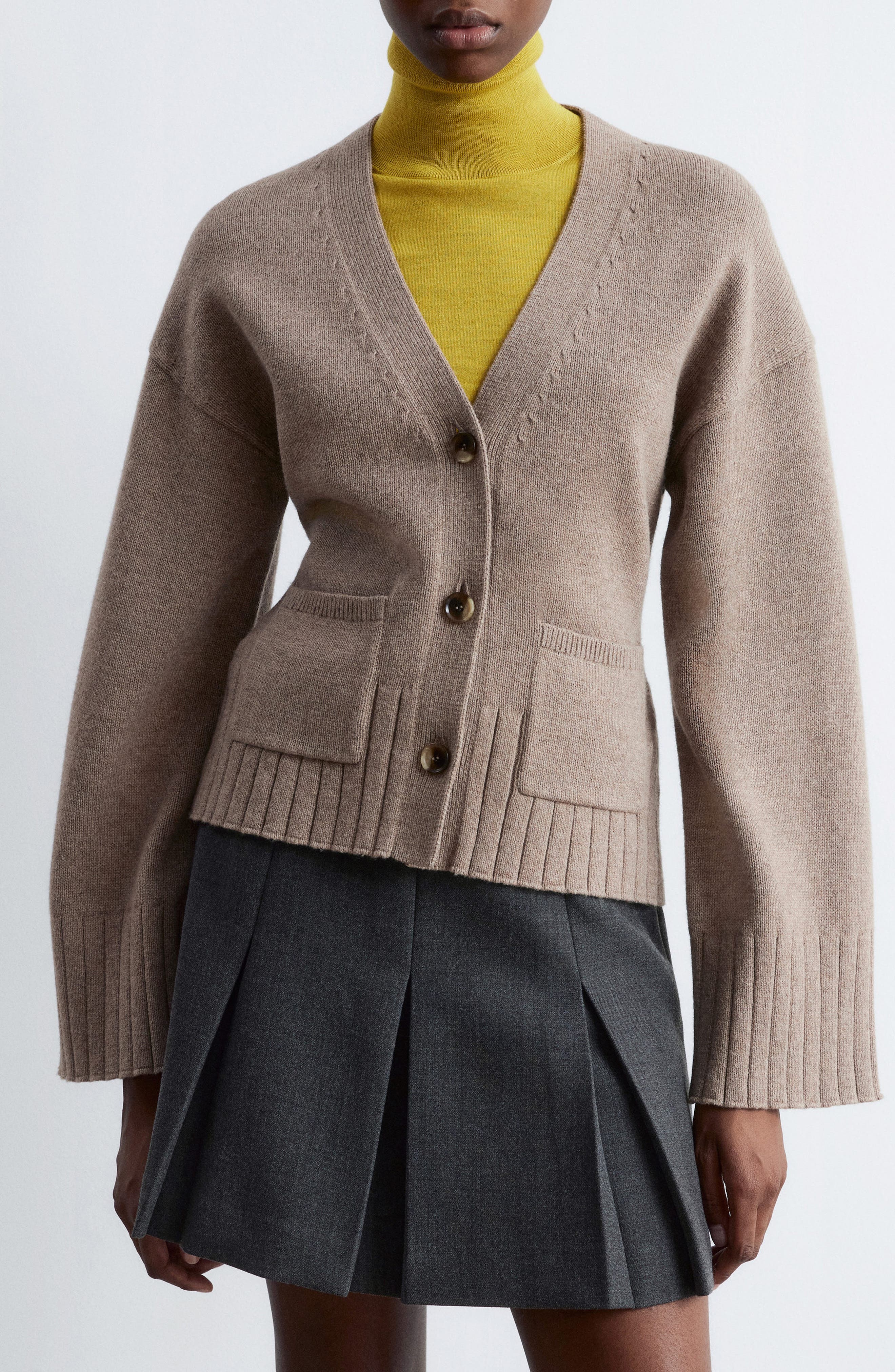 Cotton & Wool Cardigan