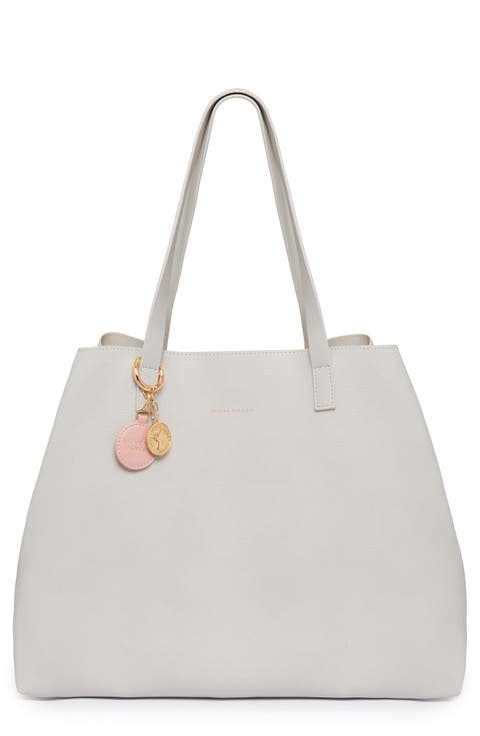 Scoresby Wide Faux Leather Tote