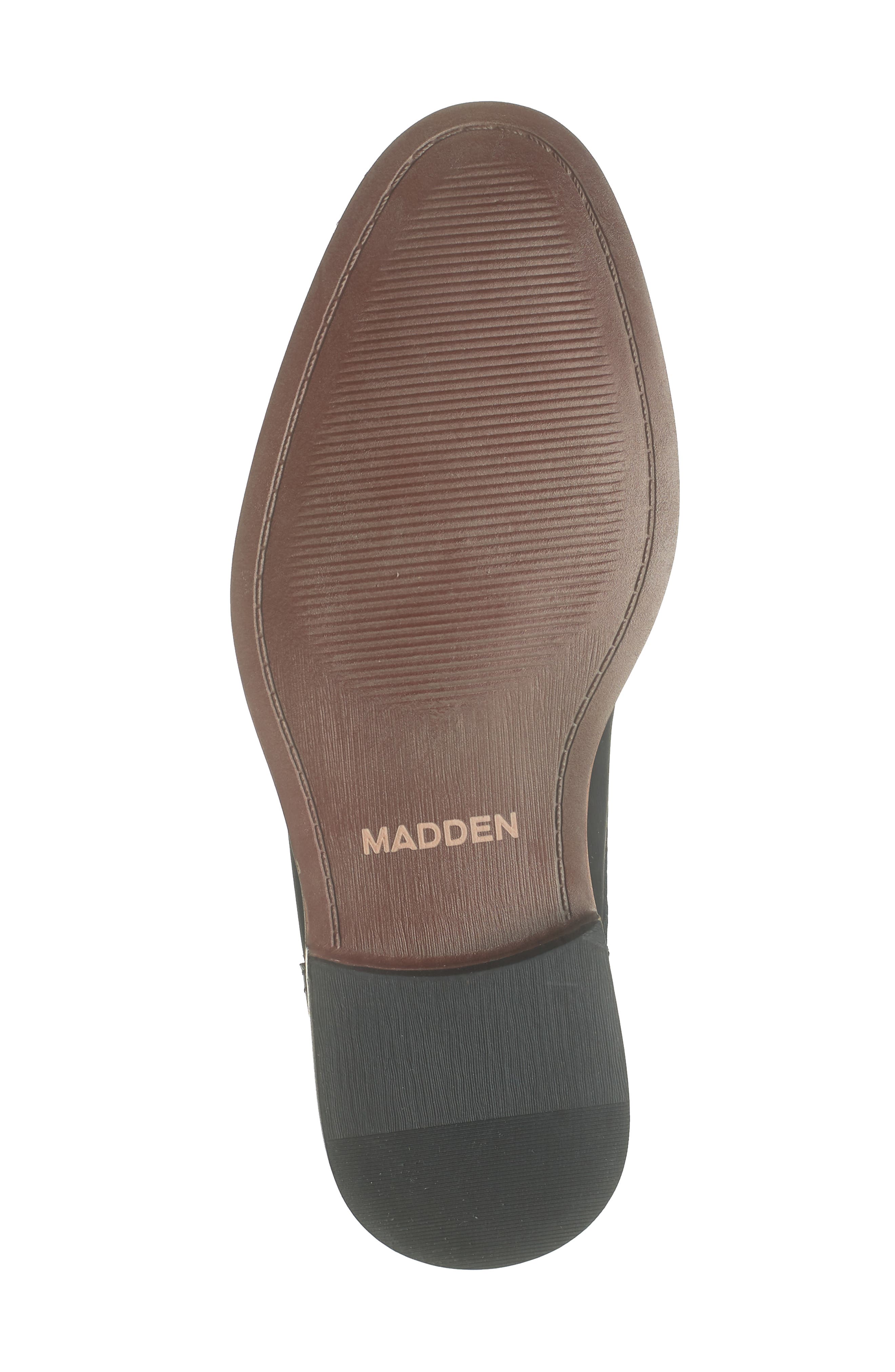 MADDEN Attern Plain Toe Derby, Alternate, color, Black Nubuck