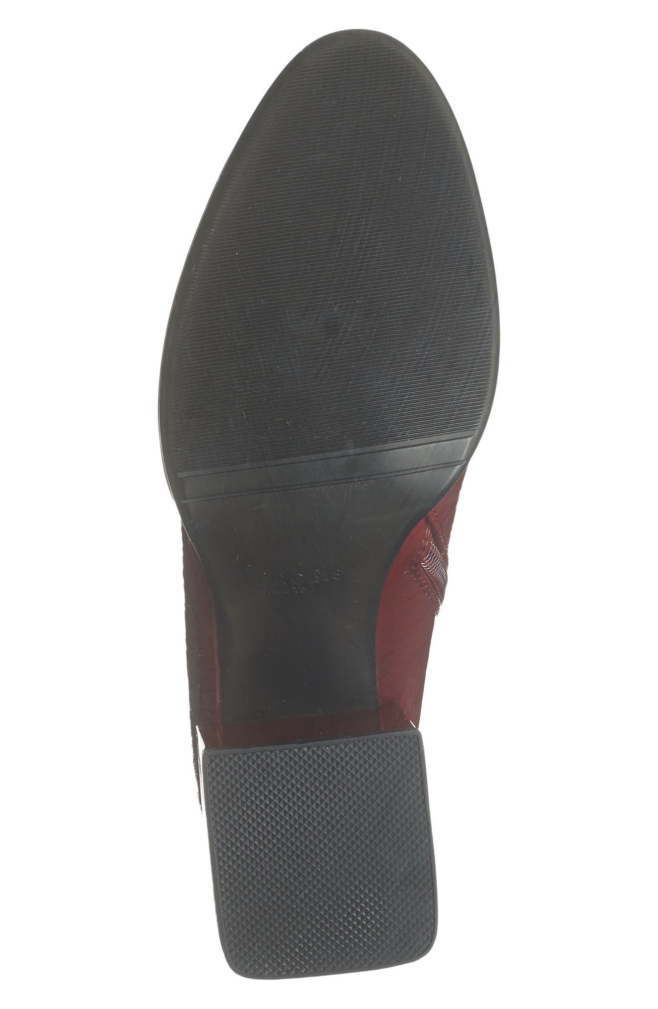 Monty Block Heel Bootie, Alternate, color, BURGUNDY