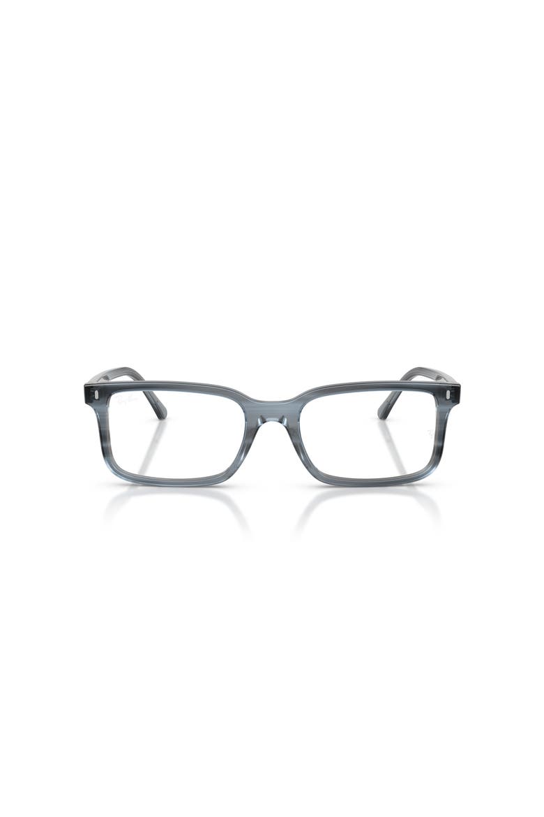 54mm Square optical glasses, Alternate, color, Blue