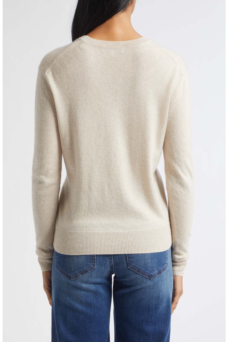 Frankie Crewneck Sweater, Alternate, color, OATMEAL MELANGE