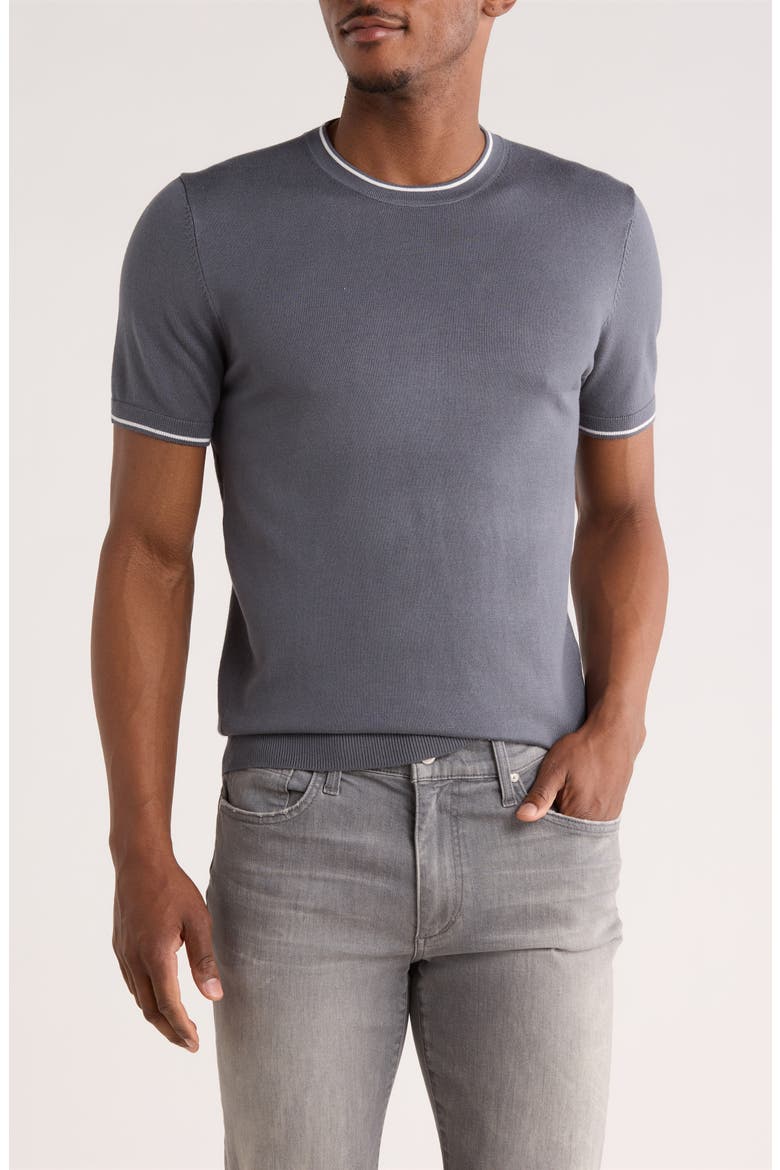 Sweater T-Shirt, Main, color, SLATE