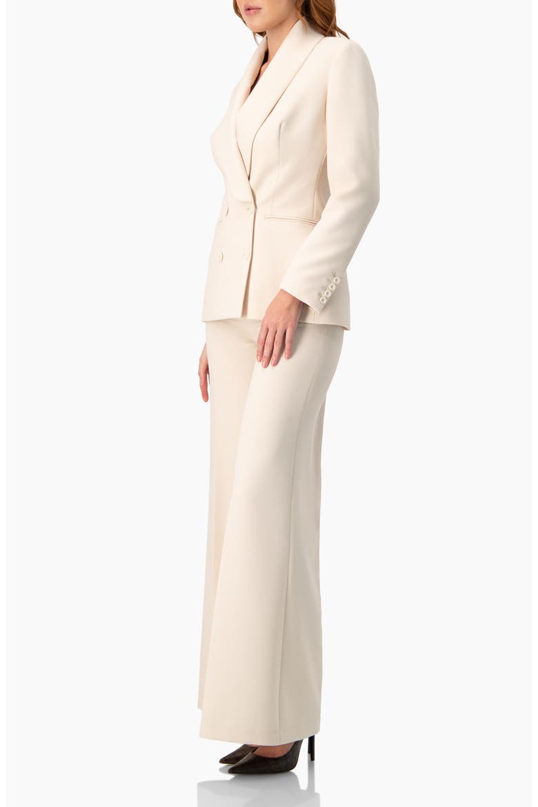 Wide-Leg Straight Pants, Alternate, color, Ivory