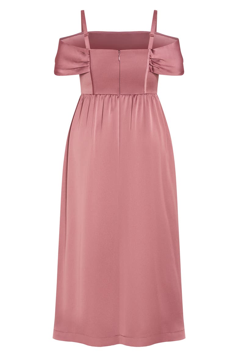 Angel Love Corset Maxi Dress, Alternate, color, ROSE