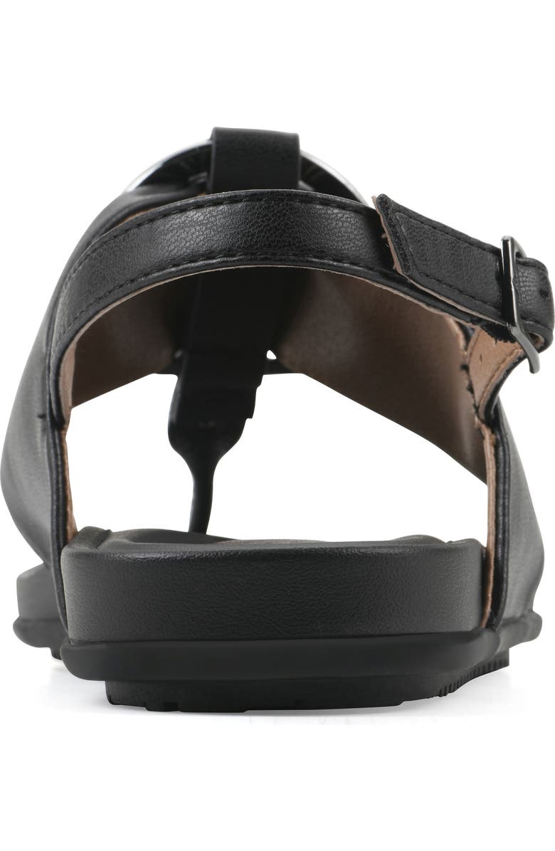 White Mountain Footwear Alicorn Slingback Sandal, Alternate, color, Black/ Black/ Smooth