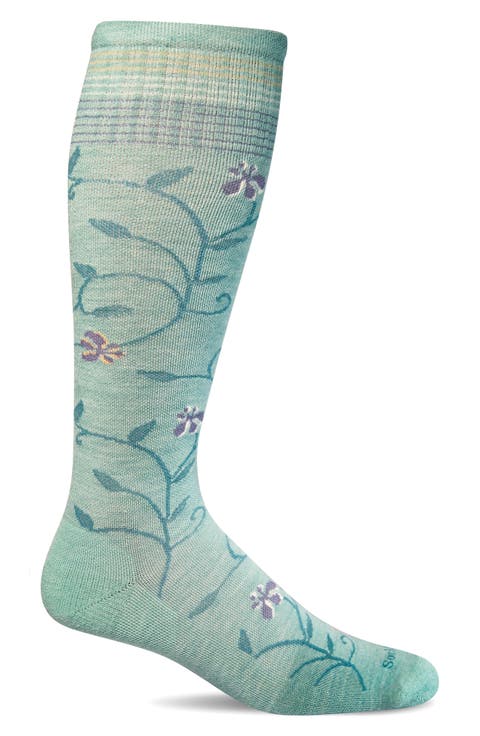 Full Sun Wide Calf Compression Socks