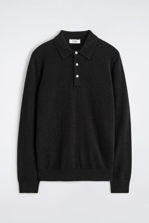 Seamless Cashmere Polo Shirt