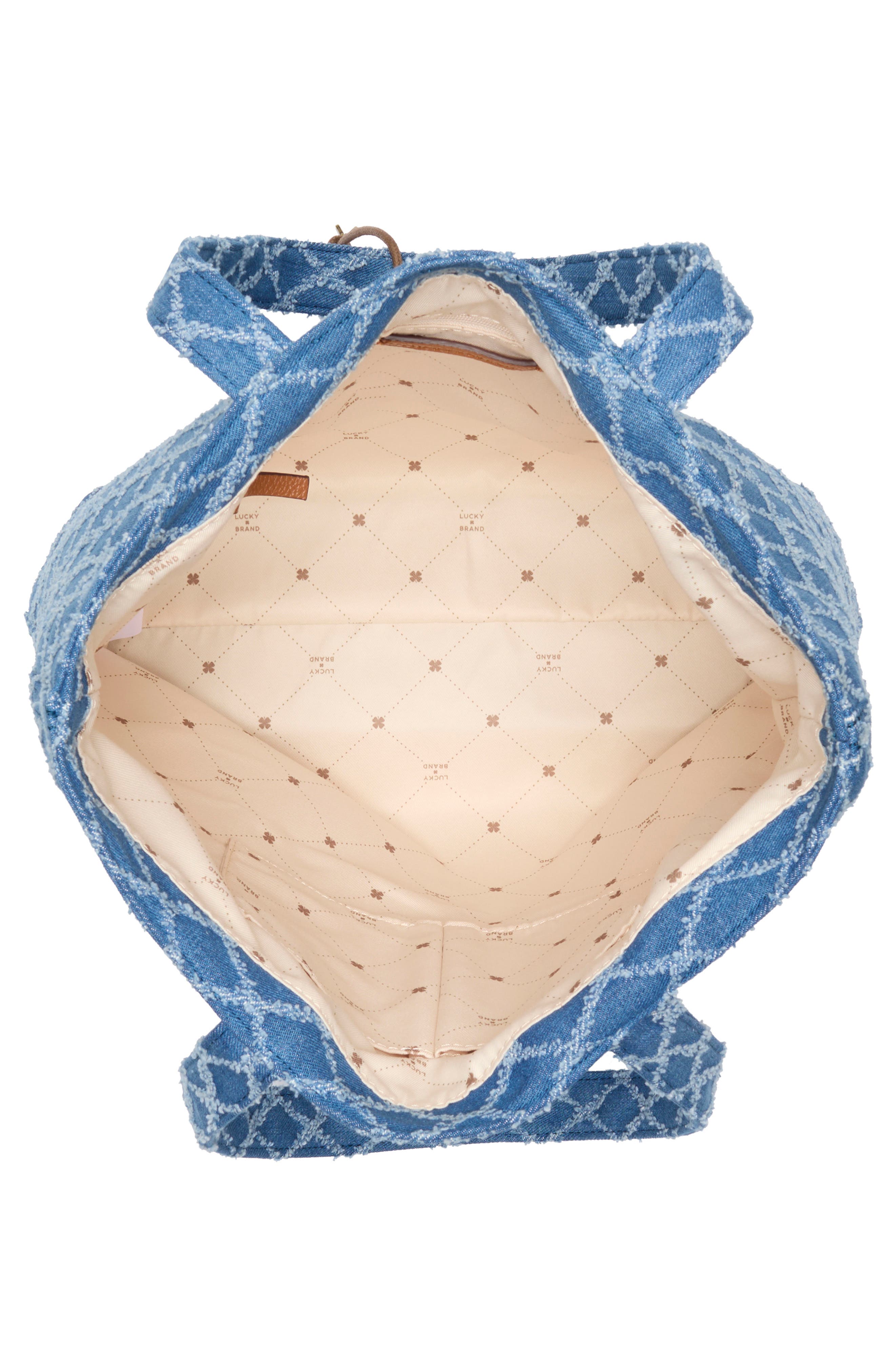 Pira Canvas Book Tote Bag, Alternate, color, DIAMOND DENIM
