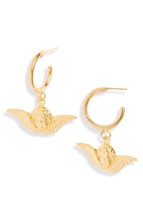 Angel Hoop Earrings