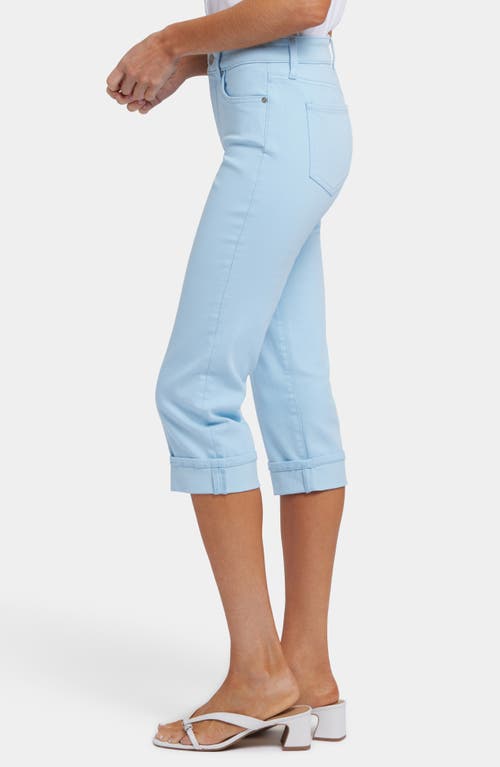 Nydj Marilyn Straight Leg Capri Jeans In Aquatic
