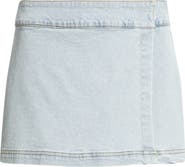 BP. Low Rise Wrap Denim Skirt