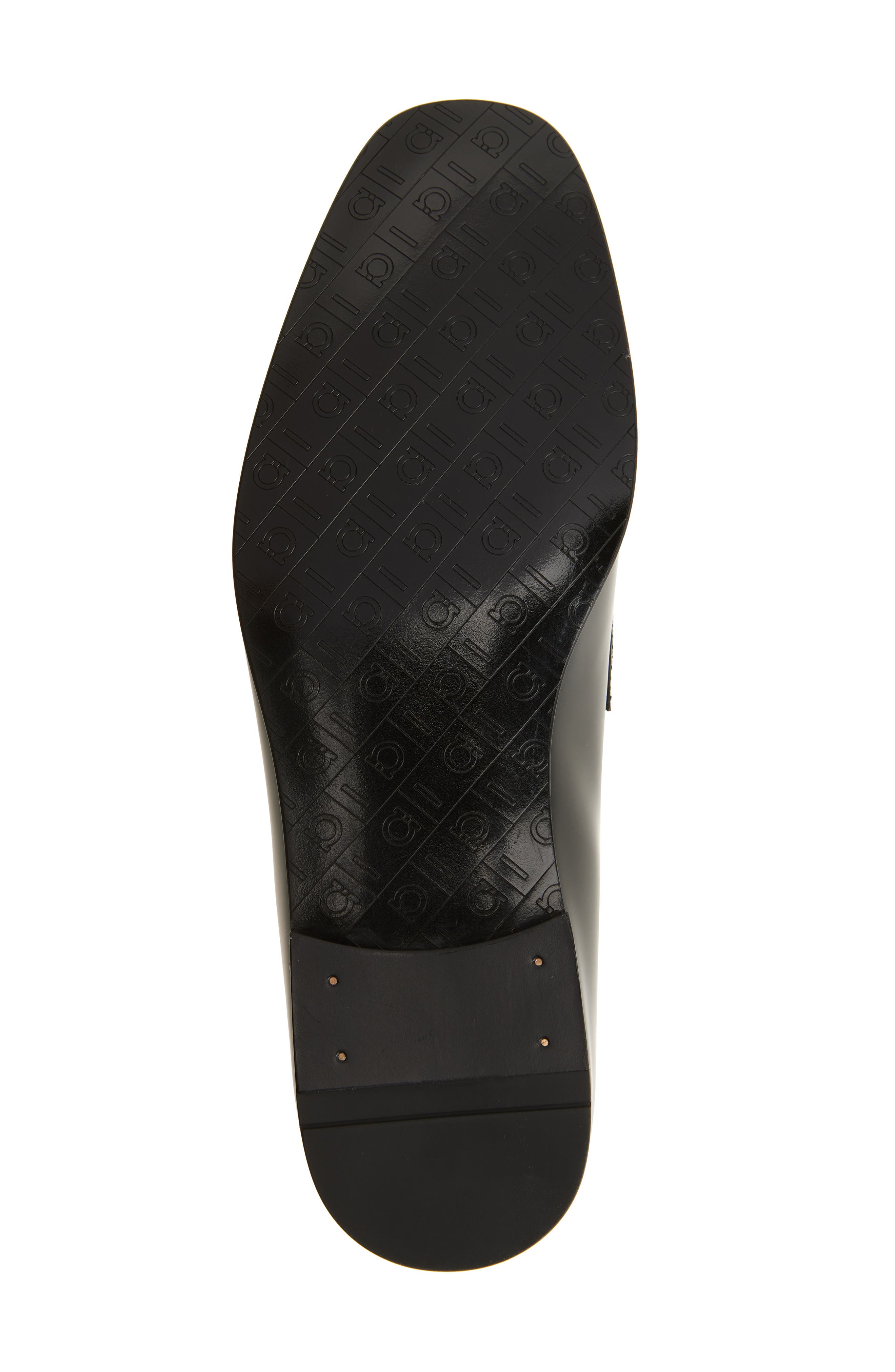 FERRAGAMO Balty Patent Loafer, Alternate, color, Nero Nero Nero