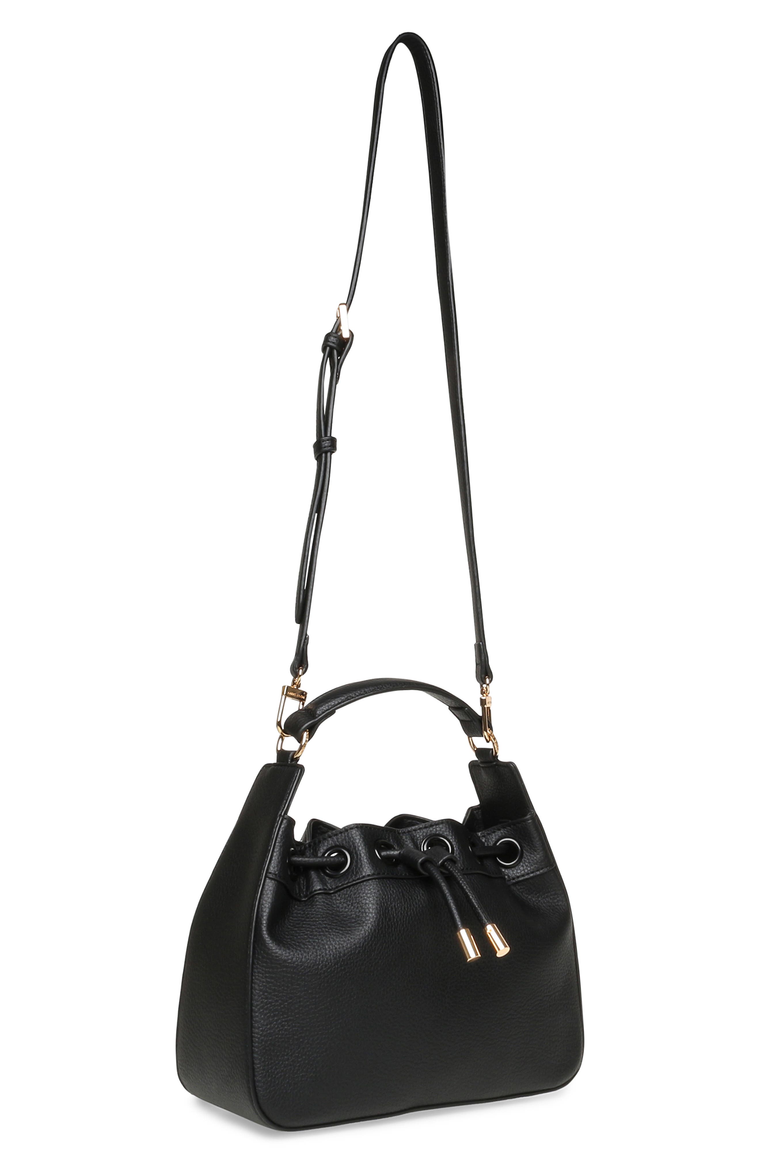 Anne Klein Drawstring Bucket Crossbody Bag, Alternate, color, 