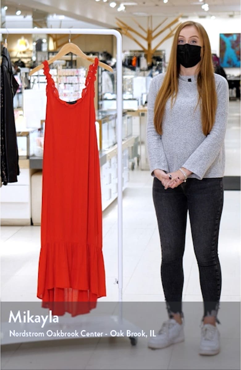 High-Low Ruffle Edge Maxi Dress, sales video thumbnail