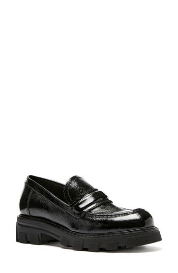 La Canadienne Douglas Waterproof Platform Loafer In Black