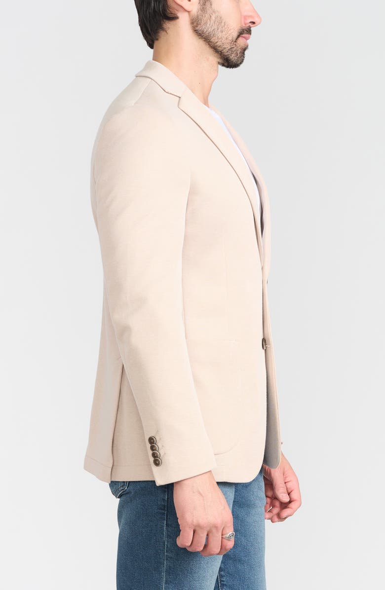 SAVILE ROW CO Textured Knit Sport Coat, Alternate, color, Tan