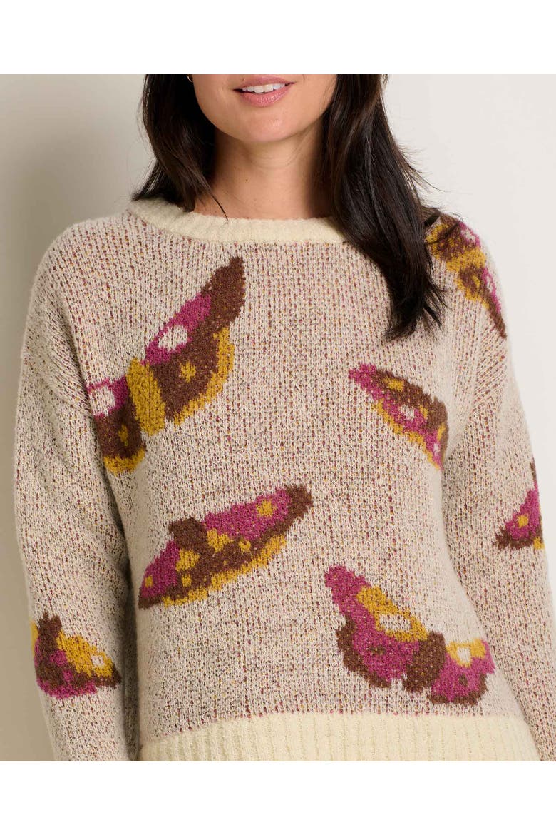 Cotati Dolman Sweater, Alternate, color, Barley Moths