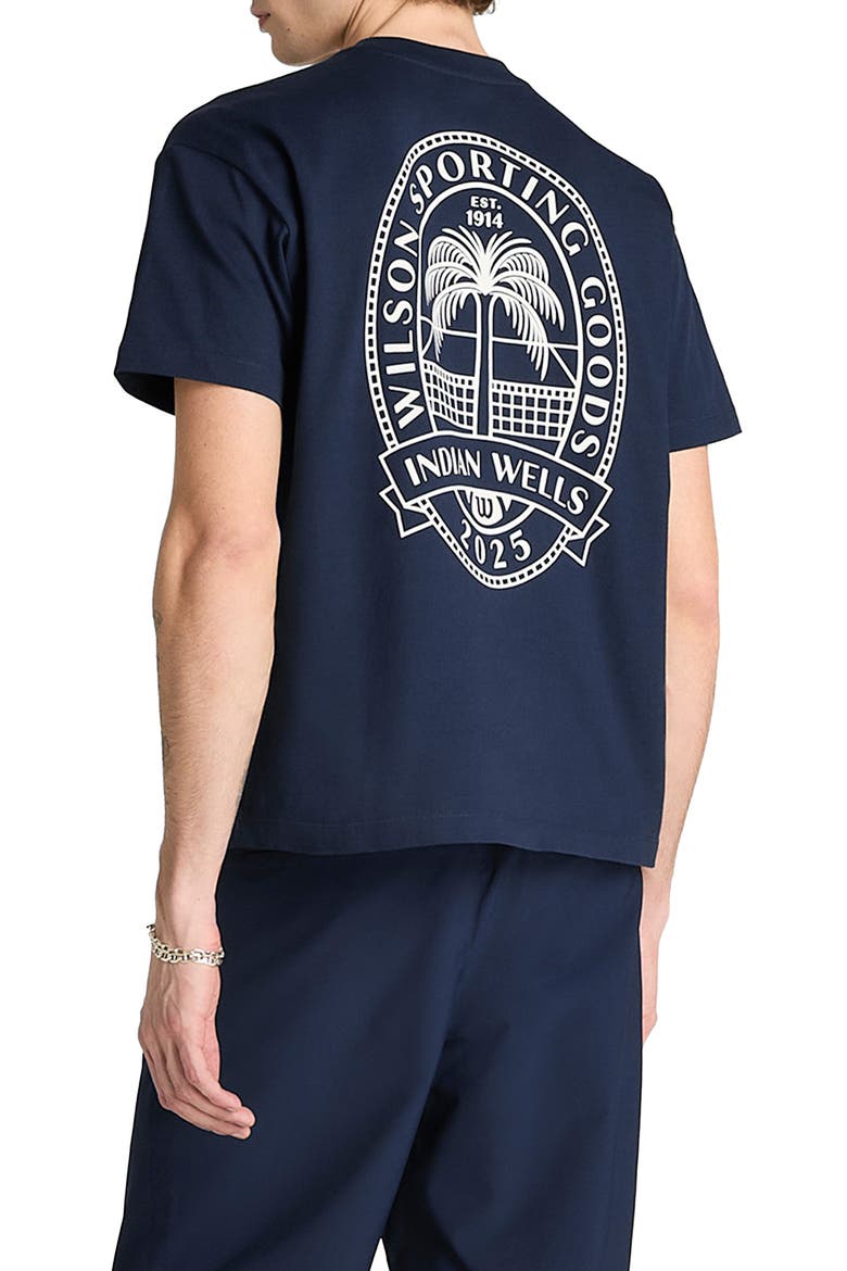 Classic Cotton Graphic T-Shirt, Alternate, color, CLASSIC NAVY