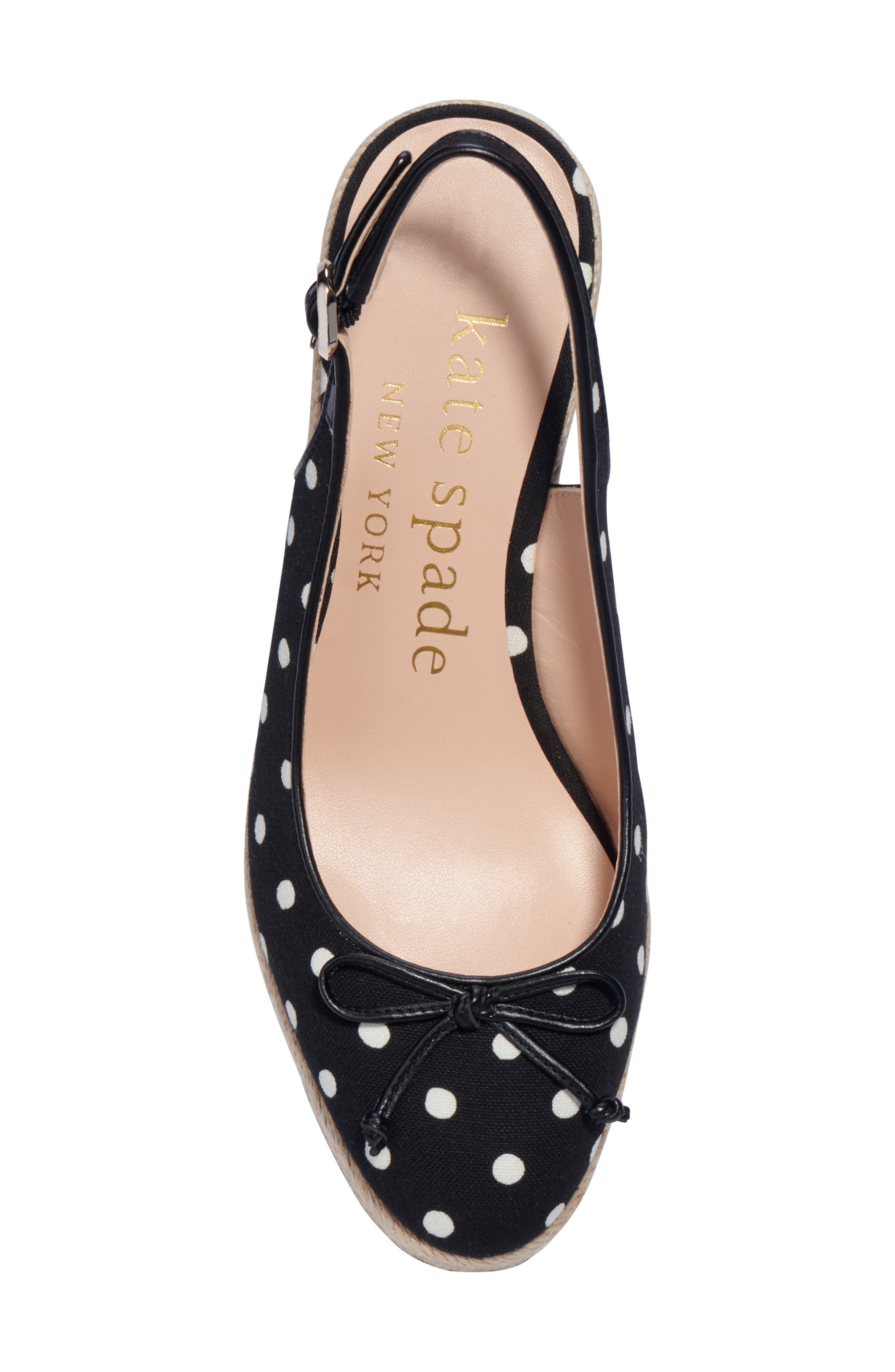 Kate Spade New York panama nights espadrille wedge, Alternate, color, 